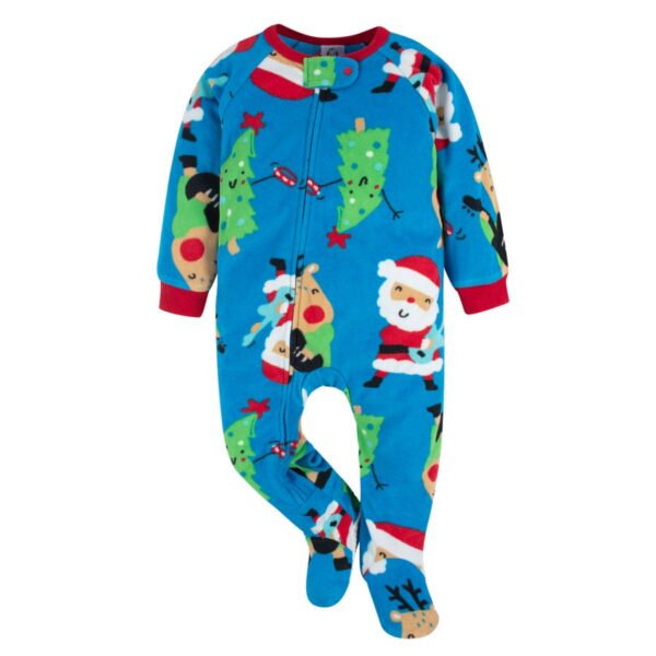 Gerber 1-Pack Baby Boy Blanket Sleeper - Santa