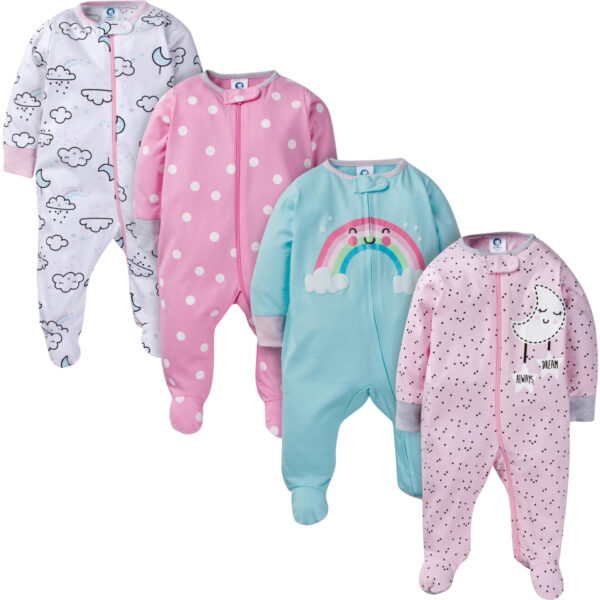 Sleep 'N Play Sleepers - 4pk - Image 2