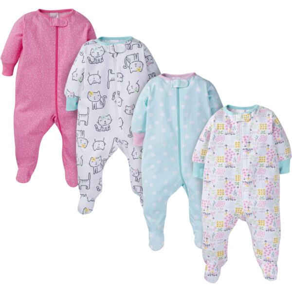 Sleep 'N Play Sleepers - 4pk - Image 25