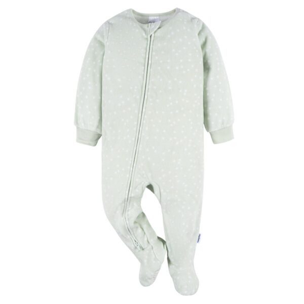 Footed Fleece Blanket Sleepers - 2pk - Image 9