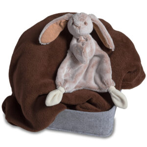 Alternative view of Silky Bunny Lovey - 13"